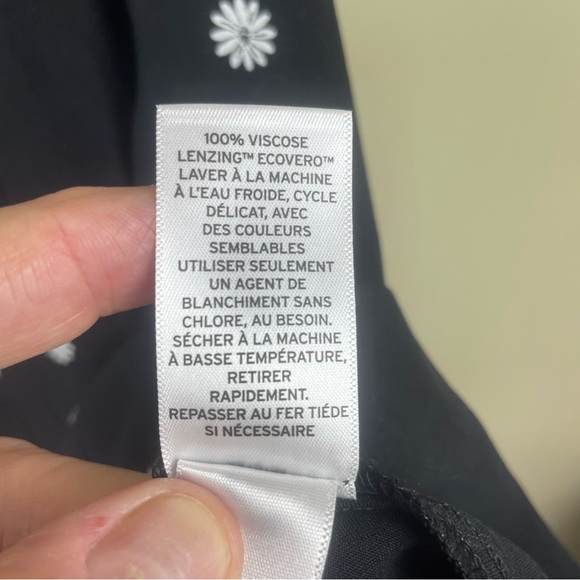 NWOT Abound Black Floral Skater Zip Fit & Flare Dress Sz XL - Picture 7 of 12